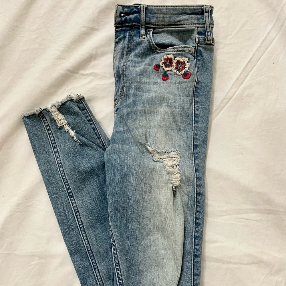Ultra high waisted skinny Hollister